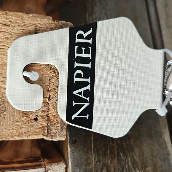 Napier Sterling Silver Bracelet, Stretchable - Picture 2 of 12